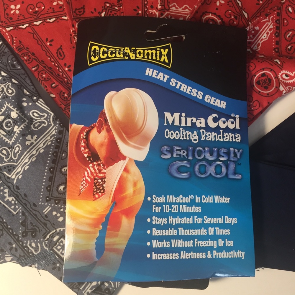 Cooling Bandanas. Lot of 13. NWOT.